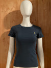 RALPH LAUREN EMBROIDERED LOGO Adult T-Shirt Tee Shirt XS Xtra Extra Small Blue Shirt