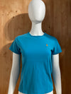 RALPH LAUREN SPORT EMBROIDERED LOGO SMALL PONY Girls T-Shirt Tee Shirt M MD Medium Blue Shirt