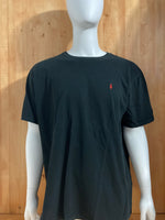 POLO RALPH LAUREN SMALL PONY Adult T-Shirt Tee Shirt XXL 2XL Black Shirt