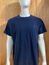 POLO RALPH LAUREN SMALL PONY Adult T-Shirt Tee Shirt XL Xtra Extra Large Dark Blue Shirt