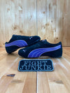 PUMA ETOILE SUEDE 2 Women 9 Running Walking Shoes Sneakers Black & Purple 350523-06