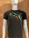 PUMA USP DRY Graphic Print Sport Lifestyle Adult S Small SM Dark Gray T-Shirt Tee Shirt