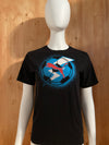 PUMA "SOCCER" Graphic Print Kids Youth Unisex T-Shirt Tee Shirt L Large Lrg Black Shirt