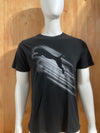 PUMA Graphic Print Adult T-Shirt Tee Shirt L Lrg Large Black Shirt