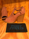 Qupid 4 Inch Wedge Heels Shoes 