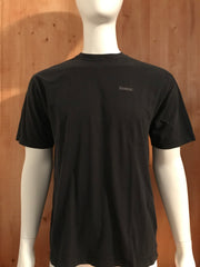REEBOK Adult L Large Lrg Black T-Shirt Tee Shirt