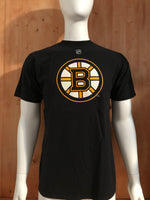 REEBOK "MILAN LUCIC" BOSTON BRUINS 17 NHL HOCKEY Graphic Print Adult L Large Lrg Black T-Shirt Tee Shirt