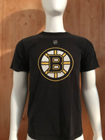 REEBOK "PATRICE BERGERON" BOSTON BRUINS 37 NHL HOCKEY Graphic Print Adult M Medium MD Black T-Shirt Tee Shirt