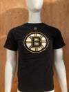 REEBOK MILAN LUCIC 17 BOSTON BRUINS NHL HOCKEY Graphic Print Adult S Small SM Black T-Shirt Tee Shirt