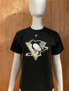 REEBOK "CHRIS KUNITZ" PITTSBURGH PENGUINS 4 NHL HOCKEY Graphic Print Kids Youth Unisex L Large Lrg Black T-Shirt Tee Shirt