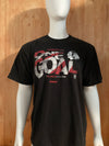 REEBOK "ONE GOAL" CHICAGO BLACKHAWKS NHL Graphic Print Adult XL Extra Xtra Large Black T-Shirt Tee Shirt
