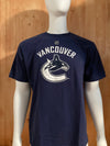 REEBOK "RYAN KESLER" VANCOUVER CANUCKS 17 NHL Graphic Print Adult XL Extra Xtra Large Blue T-Shirt Tee Shirt