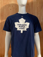 REEBOK "LUKE SCHENN" TORONTO MAPLE LEAFS 2 NHL Graphic Print Adult XL Extra Xtra Large Blue T-Shirt Tee Shirt
