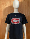 REEBOK "GUILLAUME LATENDRESSE"MONTREAL CANADIENS 84 NHL HOCKEY Graphic Print Kids Youth Unisex XL Xtra Extra Large Lrg Blue T-Shirt Tee Shirt