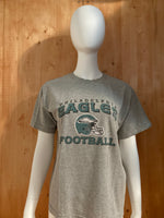 REEBOK "PHILADELPHIA EAGLES" NFL FOOTBALL Graphic Print Kids Youth Unisex XL Xtra Extra Large Lrg Gray T-Shirt Tee Shirt