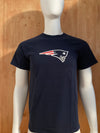 REEBOK "WES WELKER" NEW ENGLAND PATRIOTS 83 NFL Graphic Print Adult M Medium MD Dark Blue T-Shirt Tee Shirt
