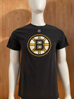 REEBOK "PATRICE BERGERON" BOSTON BRUINS 37 NHL HOCKEY Graphic Print Adult T-Shirt Tee Shirt M MD Medium Black Shirt