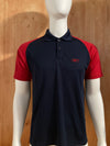 REEBOK Adult T-Shirt Tee Shirt L Lrg Large Dark Blue Polo