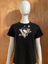 REEBOK "SIDNEY CROSBY" PITTSBURGH PENGUINS 87 NHL HOCKEY Graphic Print Kids Youth Unisex T-Shirt Tee Shirt XL Xtra Extra Large Black Shirt
