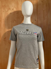 REEBOK "JACKSONVILLE JAGUARS " NFL FOOTBALL Graphic Print Kids Youth Unisex T-Shirt Tee Shirt M Medium MD Gray Shirt