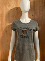 REEBOK "CHICAGO BEARS" MADE IN USA Graphic Print Adult T-Shirt Tee Shirt XL Xtra Extra Large Gray Shirt