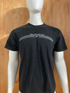 REEBOK "RBX ATHLETICS" Graphic Print Adult T-Shirt Tee Shirt L Lrg Large Black Shirt