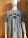 REEBOK Graphic Print Adult T-Shirt Tee Shirt XL Xtra Extra Large Gray Shirt
