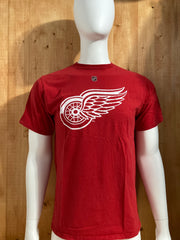 REEBOK "PAVEL DATSYUK" DETROIT RED WINGS #13 NHL HOCKEY Graphic Print Adult T-Shirt Tee Shirt L Lrg Large Red Shirt