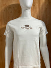 REEBOK "CLEVELAND BROWNS" NFL FOOTBALL EMBROIDERED LOGO Adult T-Shirt Tee Shirt L Lrg Large White Shirt