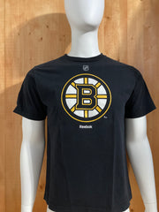 REEBOK "BOSTON BRUINS" NHL HOCKEY Graphic Print Adult T-Shirt Tee Shirt M MD Medium Black Shirt