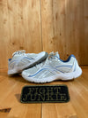 RYKA SPARK Womens Size 8.5M Leather & Mesh Shoes Sneakers White & Blue