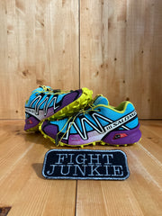 SALOMON SPEED CROSS 3 Womens Size 6 Shoes Sneakers Blue & Purple 329784