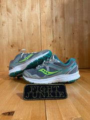 SAUCONY GRID COHESION 10 Women Size 8.5 Running Training Shoes Sneakers Gray S15333-1