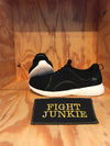 Skechers Sketchers Memory Foam Black Upper With White Sole Shoes Sneakers