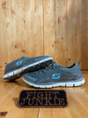 SKECHERS SKETCHERS STRETCH FIT HIGH SOARING SPORT Women's Size 9 Slip On Shoes Sneakers Gray 22606