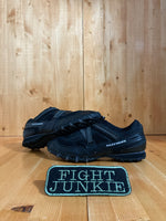 SKECHERS SKETCHERS COMFORT WALK Womens Size 8 Mesh & Leather Shoes Sneakers Triple Black 21511