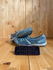 SKECHERS SKETCHERS RELAXED FIT Women Size 8.5 Slip On Shoes Sneakers Gray 22468