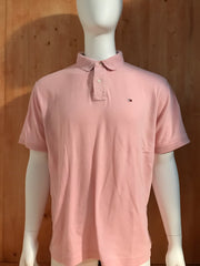 TOMMY HILFIGER Adult T-Shirt Tee Shirt XL Extra Large Pink 2016 Polo Shirt