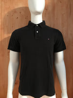 TOMMY HILFIGER SLIM FIT Adult T-Shirt Tee Shirt L Large Lrg Black 2013 Polo Shirt
