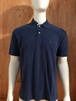 TOMMY HILFIGER Adult T-Shirt Tee Shirt L Large Lrg Blue 2006 Polo Shirt