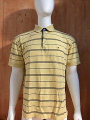 TOMMY HILFIGER Adult T-Shirt Tee Shirt XL Extra Large Striped Strip Polo Shirt