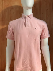 TOMMY HILFIGER Adult T-Shirt Tee Shirt M Medium MD Pink 2011 Polo Shirt