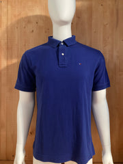TOMMY HILFIGER SLIM FIT Adult T-Shirt Tee Shirt XL Extra Large Royal Blue 2012 Polo Shirt