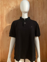 TOMMY HILFIGER Adult T-Shirt Tee Shirt XL Extra Large Xtra Lrg Black 2017 Polo Shirt