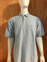 TOMMY HILFIGER Adult T-Shirt Tee Shirt XL Xtra Extra Large Sky Blue Polo 2010