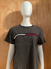 TOMMY HILFIGER Kids Youth Unisex T-Shirt Tee Shirt M MD Medium Dark Gray 2014 Shirt