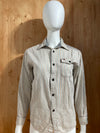 TOMMY HILFIGER VINTAGE VTG EMBROIDERED LOGO Adult Women T-Shirt Tee Shirt M MD Medium Striped Long Sleeve Shirt 2002
