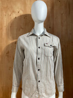 TOMMY HILFIGER VINTAGE VTG EMBROIDERED LOGO Adult Women T-Shirt Tee Shirt M MD Medium Striped Long Sleeve Shirt 2002