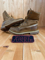 TIMBERLAND EARTHKEEPERS Women's Size 9 Fold Down Leather Suede Lace Up Boots Brown 8307A