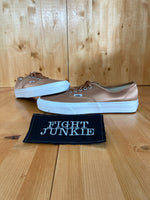 VANS LOW TOP Womens Size 9.5 Shoes Sneakers Rose Gold Satin Copper